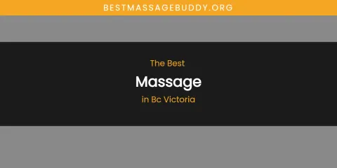 The Absolute Best Massage in Bc Victoria