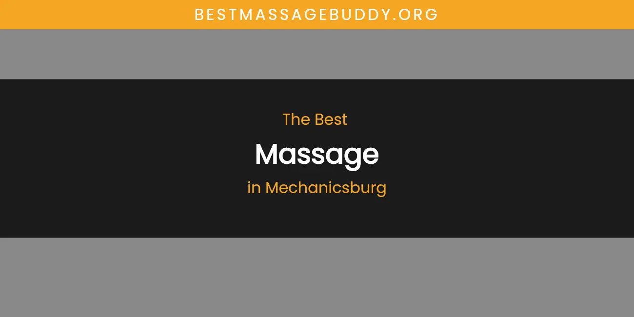 Mechanicsburg's Best Massage featured