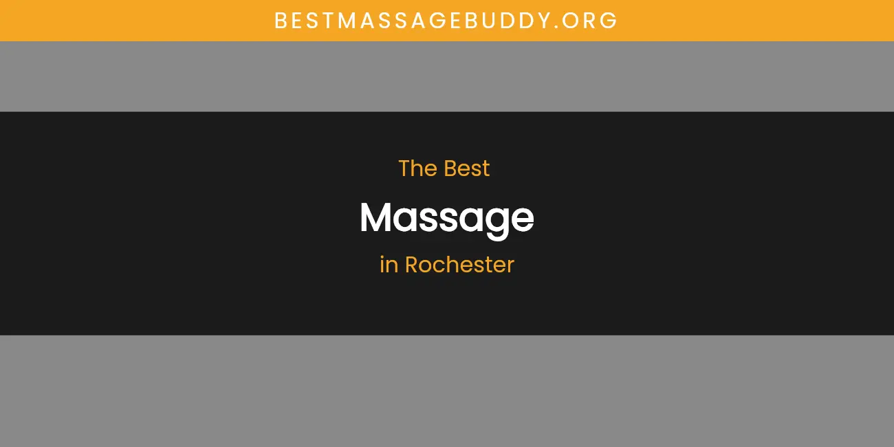 Rochester's Best Massage featured