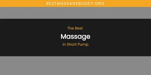 Short Pump's Best Massage