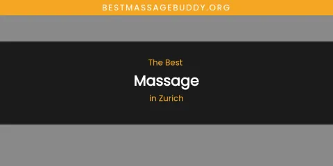 Zurich's Best Massage